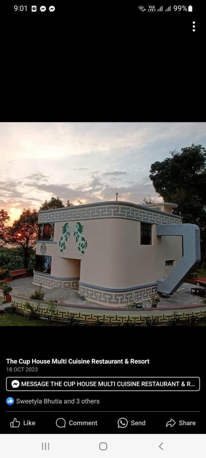 The Cup House Resort Namchi Εξωτερικό φωτογραφία